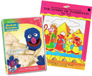 Shalom Sesame New Passover DVD NTSC plus companion Coloring Book